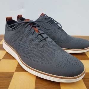 Cole Haan Original Grand Knit Wingtip Shoe sz 13